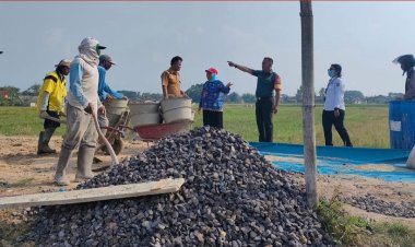 Monitoring & Trial Pembangunan Fisik Di Desa Kecamatan Natar