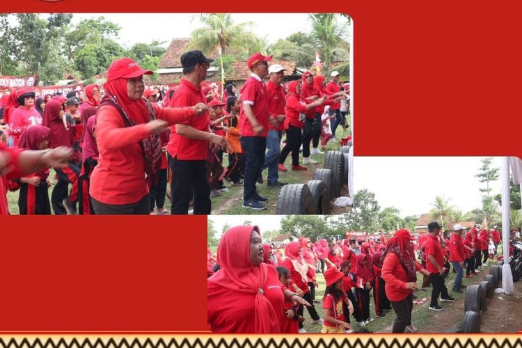 Olahraga Bersama Bupati Lampung Selatan