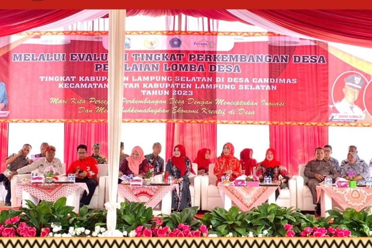 Penilaian Lomba Desa Tingkat Kabupaten Lampung Selatan Tahun 2023