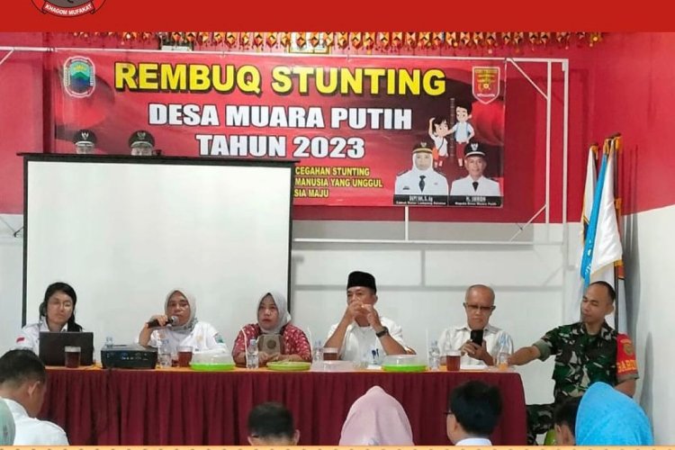 Rembug Stunting Kecamatan Natar Tahun 2023