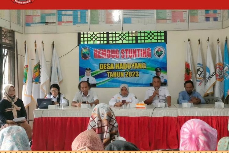 Rembug Stunting Kecamatan Natar Tahun 2023