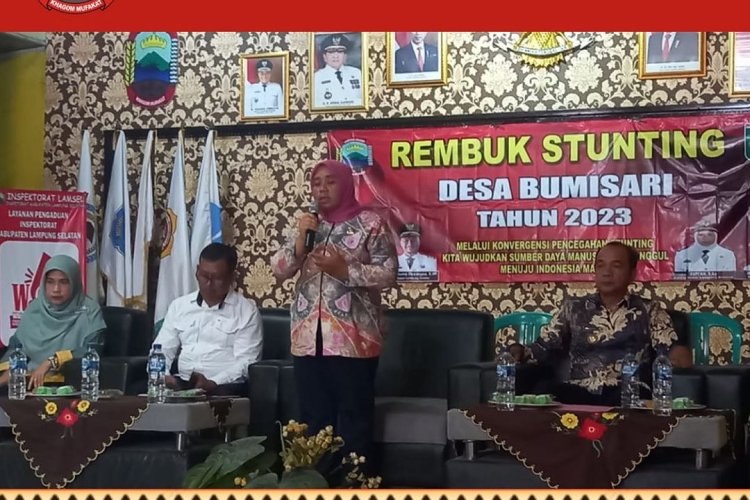 Rembug Stunting Kecamatan Natar Tahun 2023