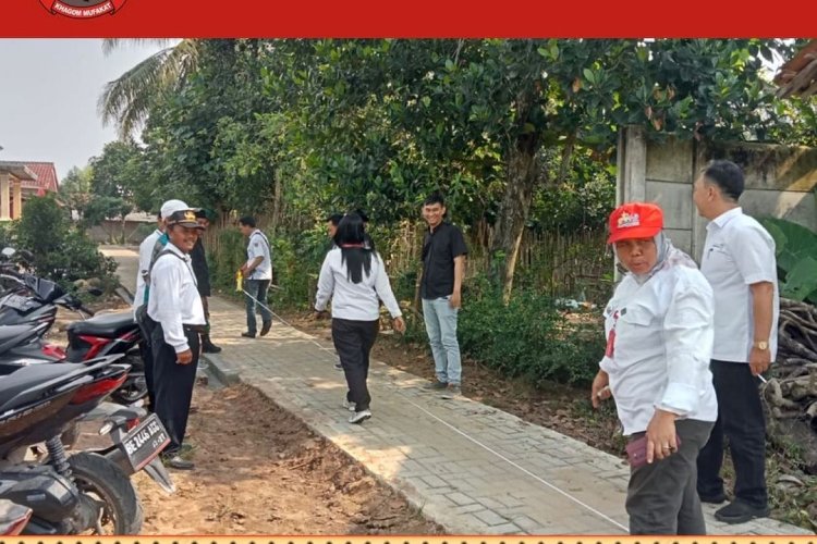 Monitoring & Trial Pembangunan Fisik Di Desa Kecamatan Natar
